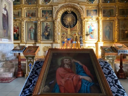 Митрополит Сергий совершил Великое повечерие со чтением канона преподобного Андрея Критского в Покровском соборе