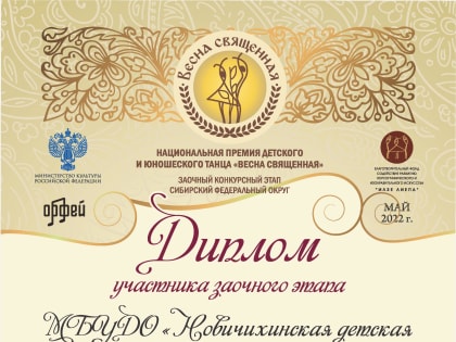 Воспитанники ДМШ участвовали в конкурсе «Весна священная»