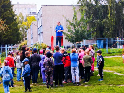 Молодогвардейцы Алтайского края организовали масштабное мероприятие для детей