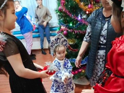 Праздник «Волшебный новый год» в Притыкинском ДК