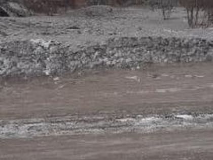 Жители Бийска жалуются на черный снег из-за местного предприятия