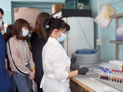 Профориентационная экскурсия в центральную районную больницу