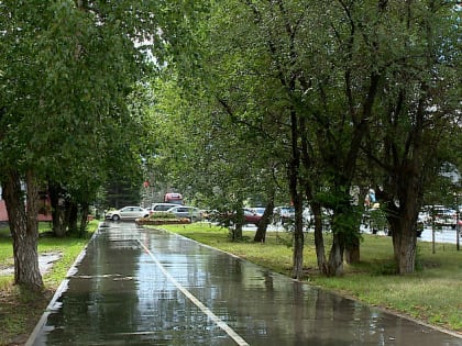 На Алтае в разных территориях сегодня выпал град