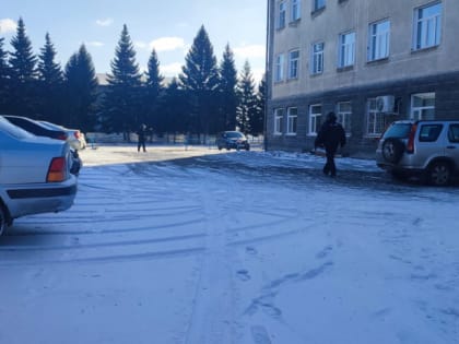 30.03.2023г. в районе здания библиотеки было проведено антитеррористическое учение