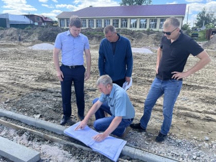 Универсальный спортивный комплекс появится в Тальменке к сентябрю