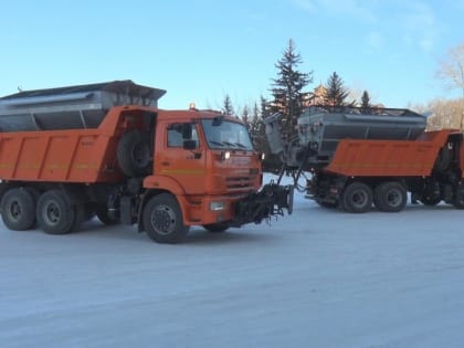 Славгород получил новую дорожную технику
