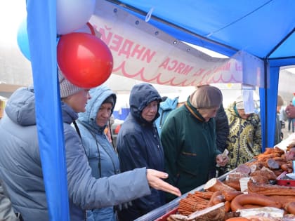 Успех продовольственной ярмарки в городе