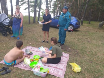 Проведен рейд на водоемах у сел Крутиха, Боровое и Масляха