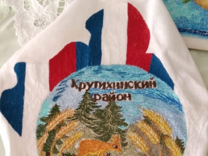 Акция «Вышитая карта Алтайского края»