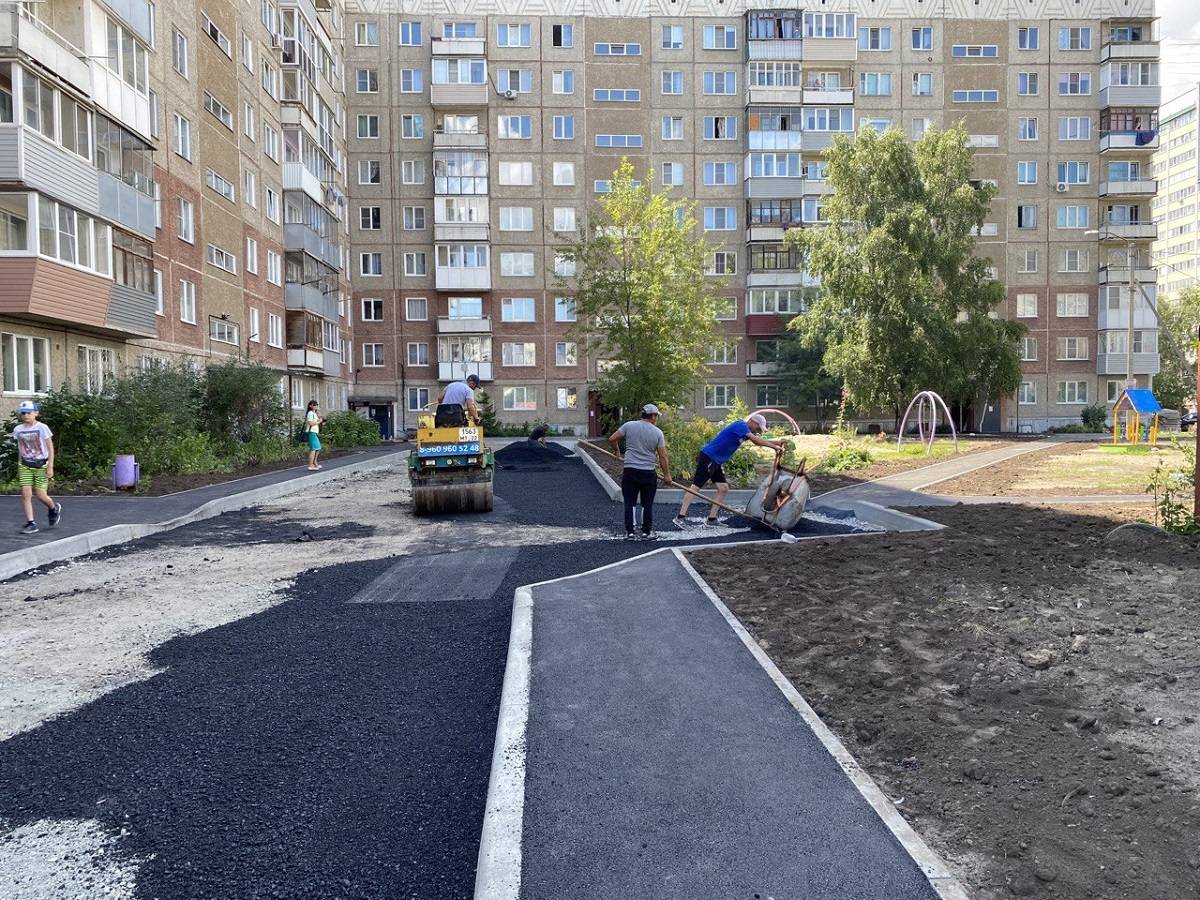 Национальный проект по благоустройству дворовых территорий