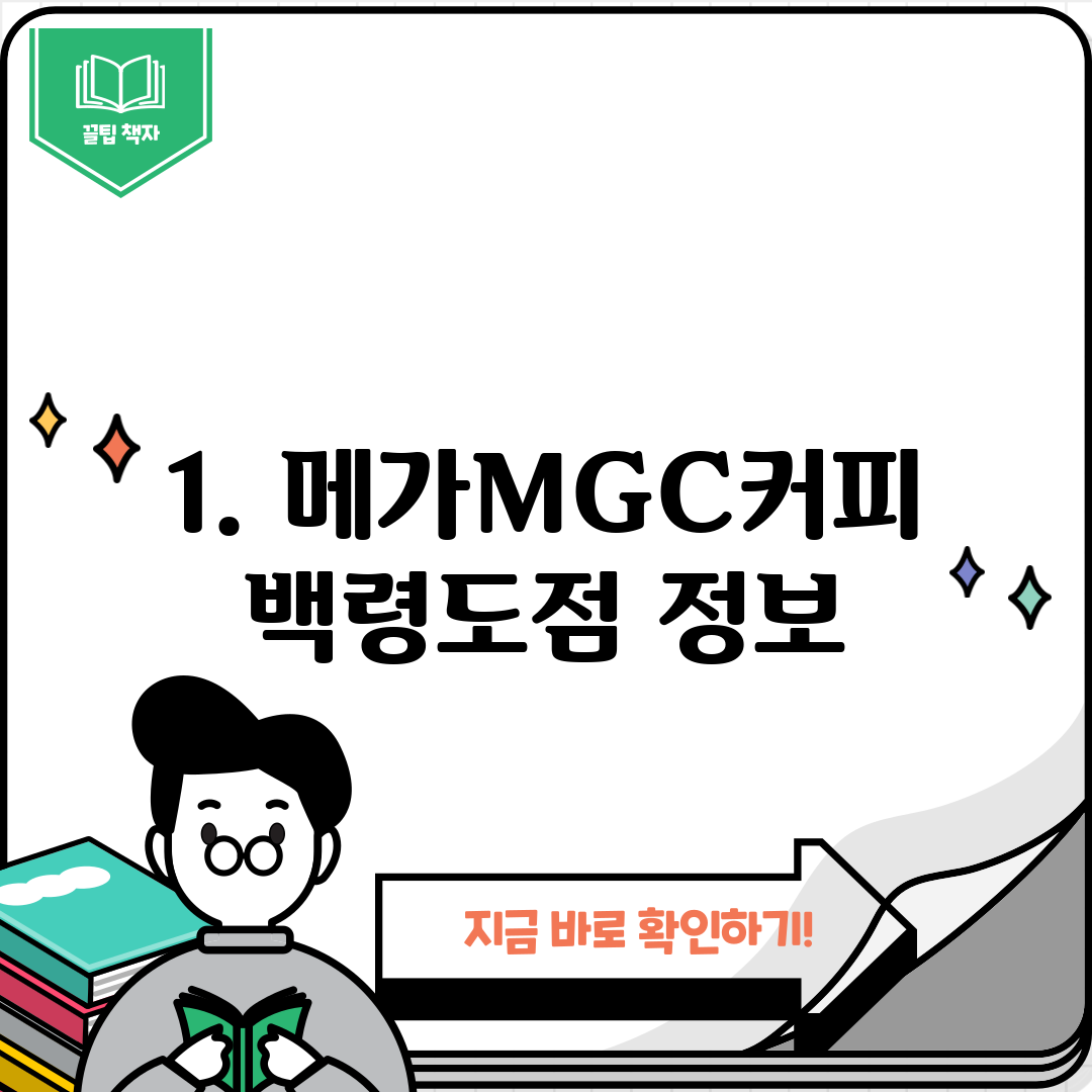 1. 메가MGC커피 백령도점 정보