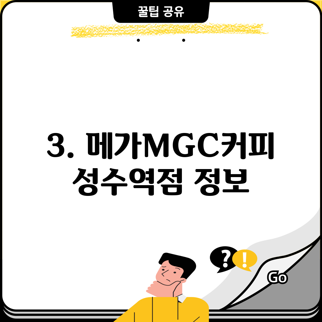 3. 메가MGC커피 성수역점 정보