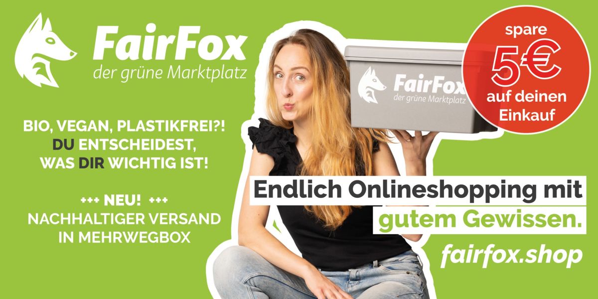 FairFox – der grüne Online-Marktplatz Header Bild