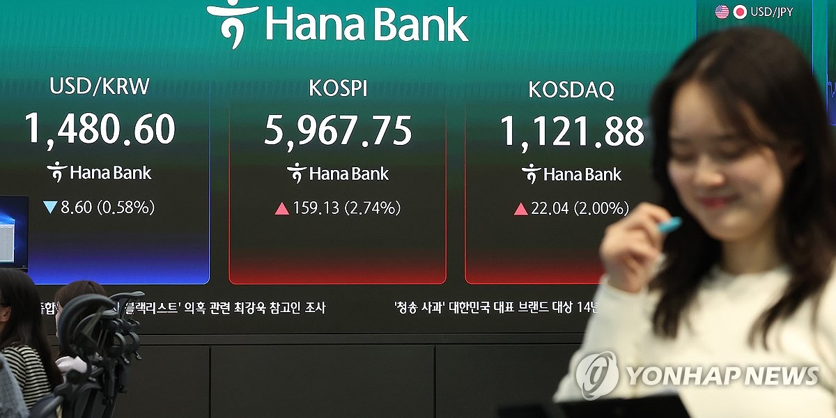 미·이란 협상 기대감에 원/달러 환율 하락…1,481.2원