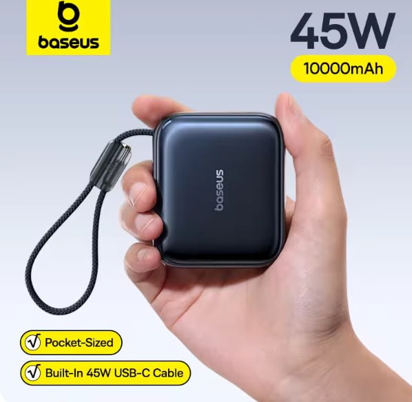 알리에서 이 가격이면 베이스어스 45W 미니 파워뱅크 10000mAh는 가성비 갑! 베이스어스 45W 미니 파워뱅크 10000mAh($18) 벤션 10000mAh 22.5w($9.60/... copceka 26/05/21 289 베이스어스 45W 미니 파워뱅크 10000mAh($18) 벤션 10000mAh 22.5w($9.60/... copceka 26/05/21 289