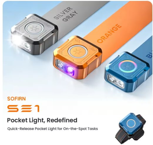 소프린 미니 SE1 RGB 시그널 링 EDC 손전등 300Lm 포켓 라이트($10.50/무료) 소프린 미니 SE1 RGB 시그널 링 EDC 손전등 300Lm 포켓 라이트($10.50/무료) 