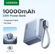 알리에서 이 가격이면 꼭 살 것 같은 보조배터리, 유그린 CCC인증 33W 10000mAh 보조배터리 역대급) 유그린 CCC인증 33W 10000mAh 보조배터리($12), Nexode 100W 20000... covertip 12:53:43 102 역대급) 유그린 CCC인증 33W 10000mAh 보조배터리($12), Nexode 100W 20000... covertip 12:53:43 102 이미지컷 1