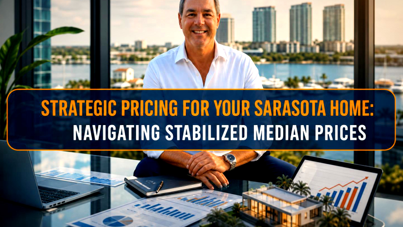 Cover for Strategic Pricing for Your Sarasota Home: Navigating Stabilized Median Prices