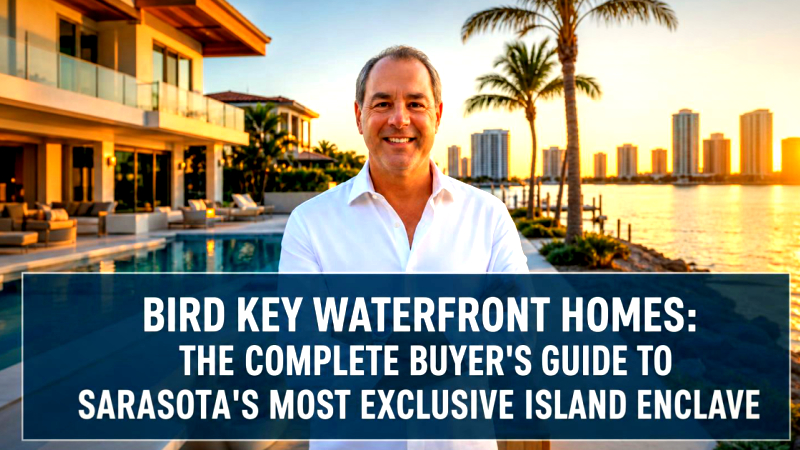 Cover for Bird Key Waterfront Homes: The Complete Buyer's Guide to Sarasota's Most Exclusive Island Enclave
