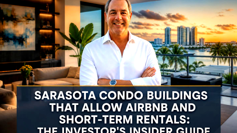 Cover for Sarasota Condo Buildings That Allow Airbnb and Short-Term Rentals: The Investor's Insider Guide