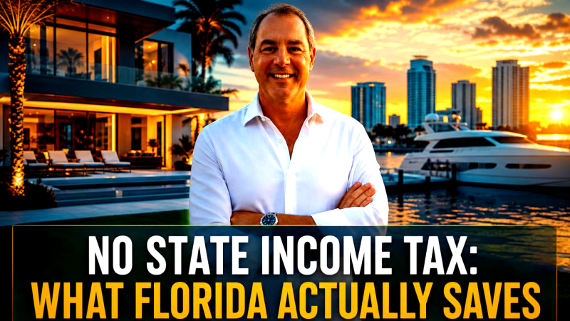 Cover for No State Income Tax: What Florida Actually Saves a High-Earner