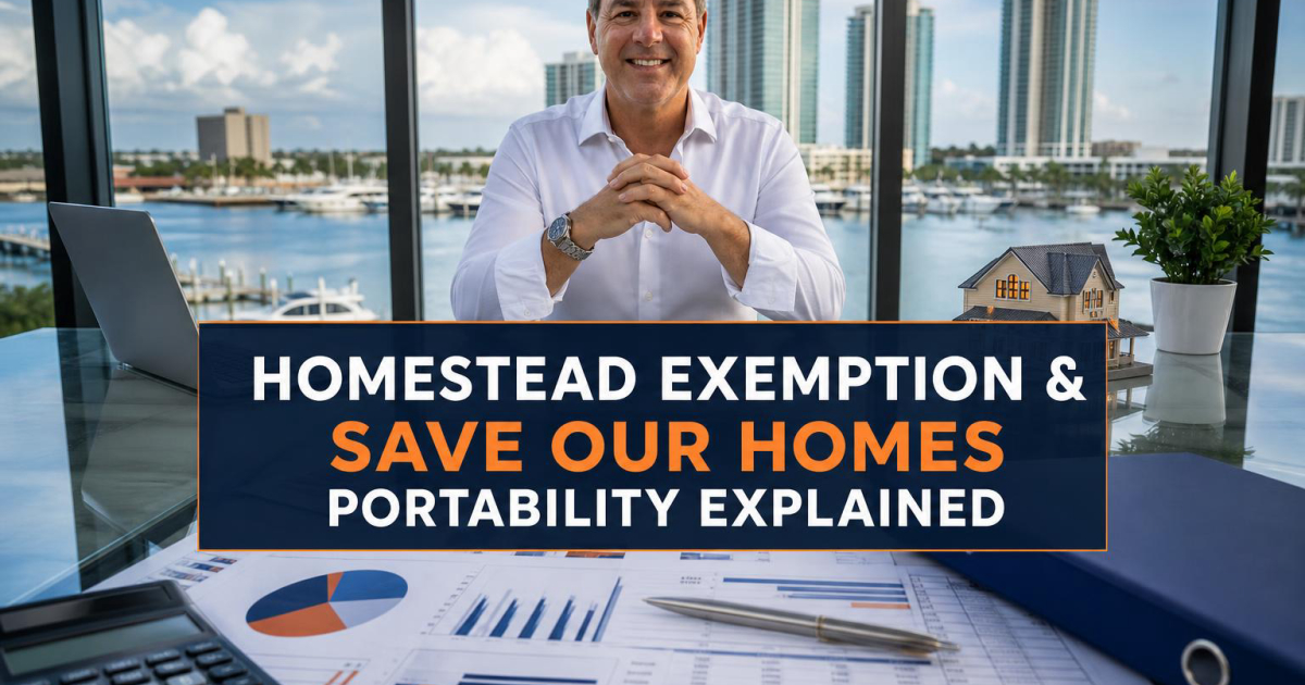 Cover for Homestead Exemption & Save Our Homes Portability Explained: A Sarasota Buyer's Guide