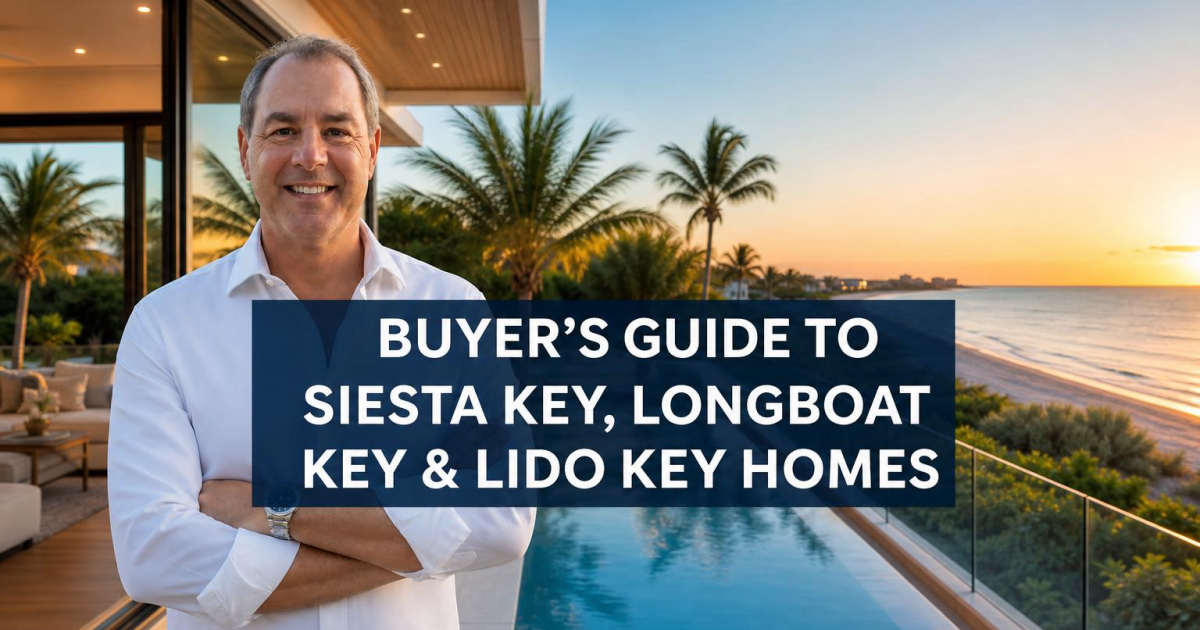 Cover for Buyer's Guide to Siesta Key, Longboat Key & Lido Key Homes
