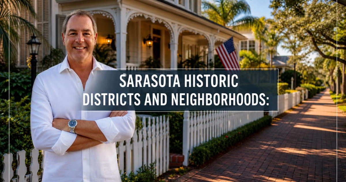 Cover for Sarasota Historic Districts and Neighborhoods: A Local's Guide to Old Florida Charm