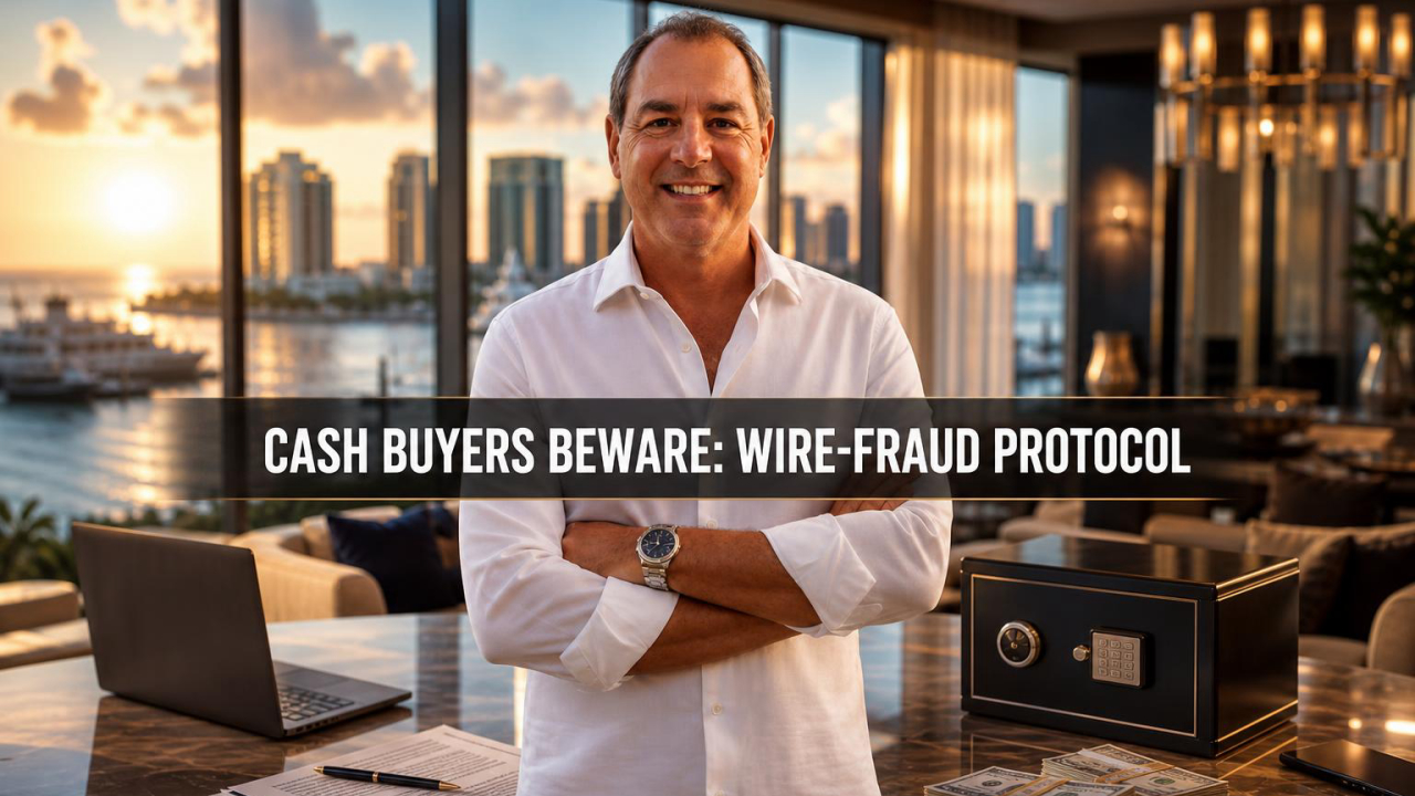 Cover for Cash Buyers Beware: Wire-Fraud Protocol Every Luxury Sarasota Transaction Needs