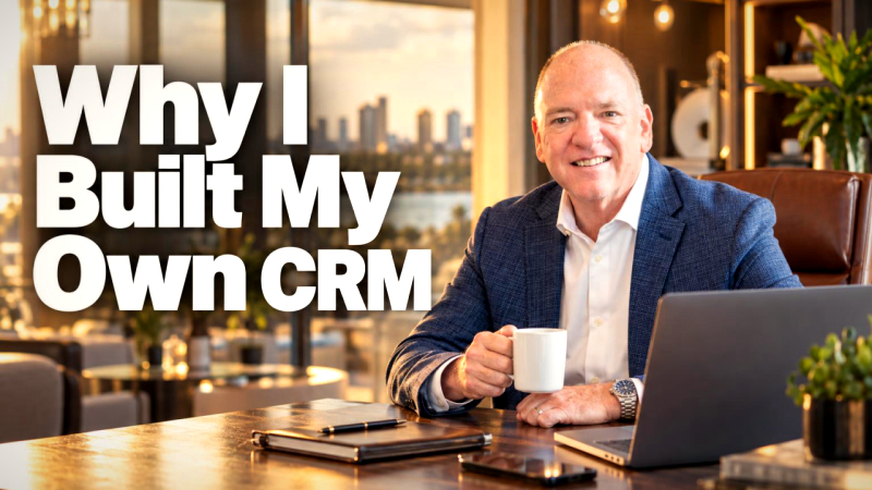 Cover for Why I Built My Own CRM Instead of Renting Someone Else's