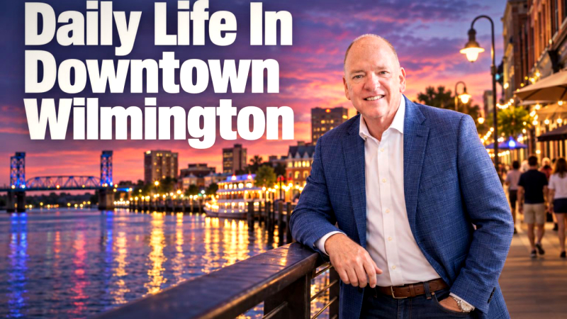 Cover for Life in Downtown Wilmington and Riverfront