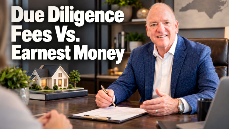 Cover for How Due Diligence Fees and Earnest Money Work in NC Home Sales