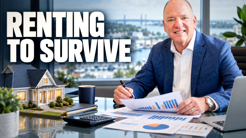 Cover for The Rent to Survive Report: When Homes Don't Sell and Owners Rent Them Out Instead
