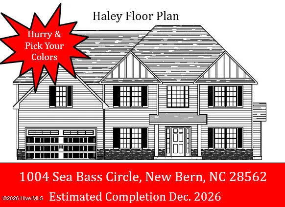 1004 Sea Bass Circle, New Bern, NC 28562