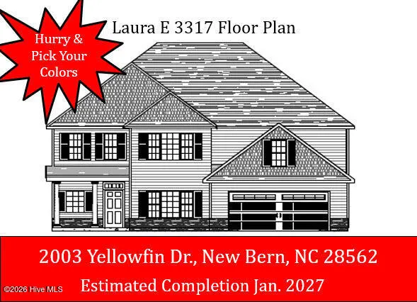 2003 Yellowfin Drive, New Bern, NC 28562