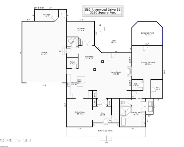 580 Riverwood Drive SE, Bolivia, NC 28422