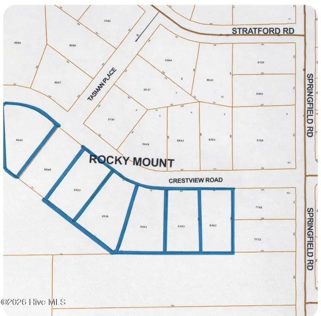 Lot 3 Crestview Road, Rocky Mount, NC 27801