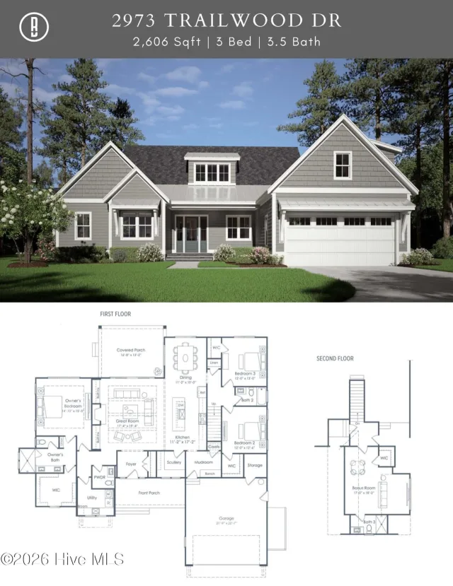 2973 Trailwood Drive SE, Southport, NC 28461