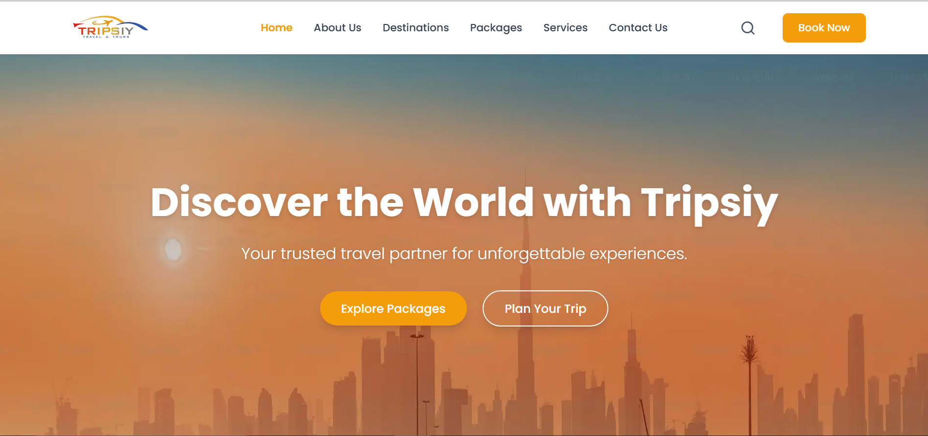 Tripsiy – Tourism & Travel Platform