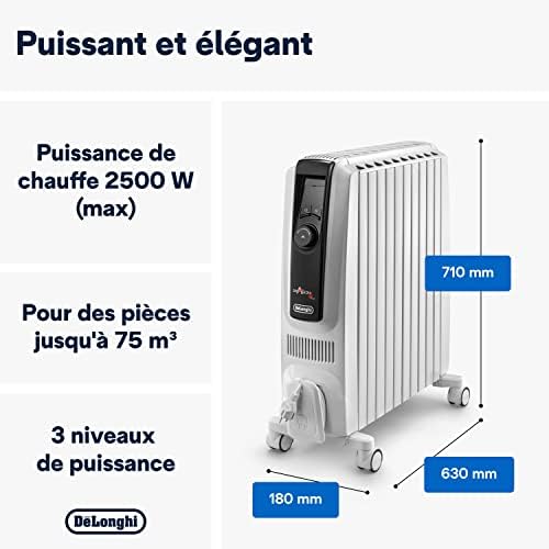 Vue 2 de Delonghi Trdxe Radiateur