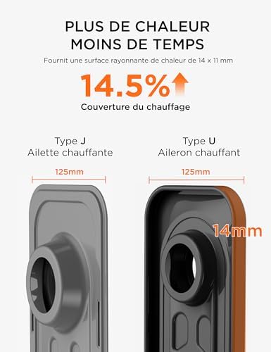 Vue 4 de Midea Radiateur Bain