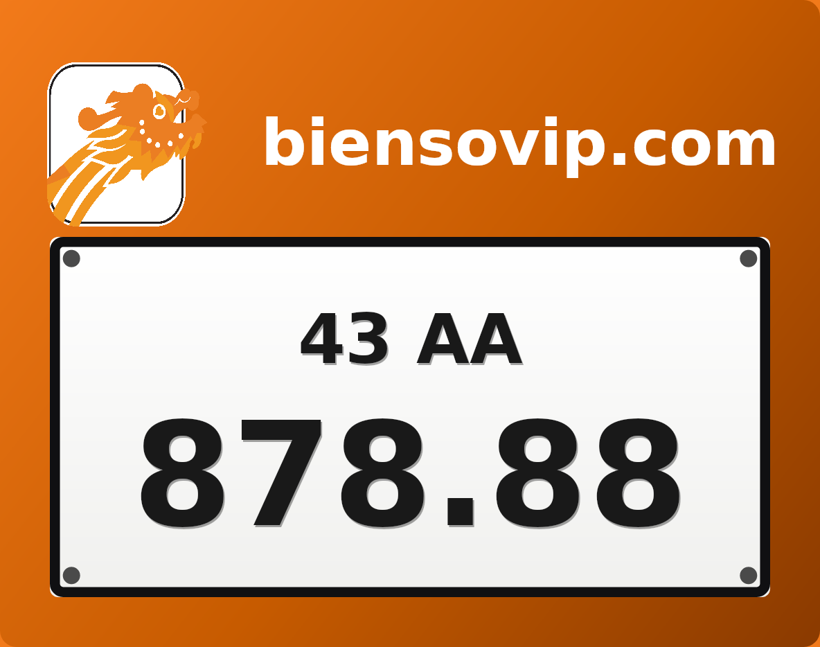 Biển số 43AA-878.88