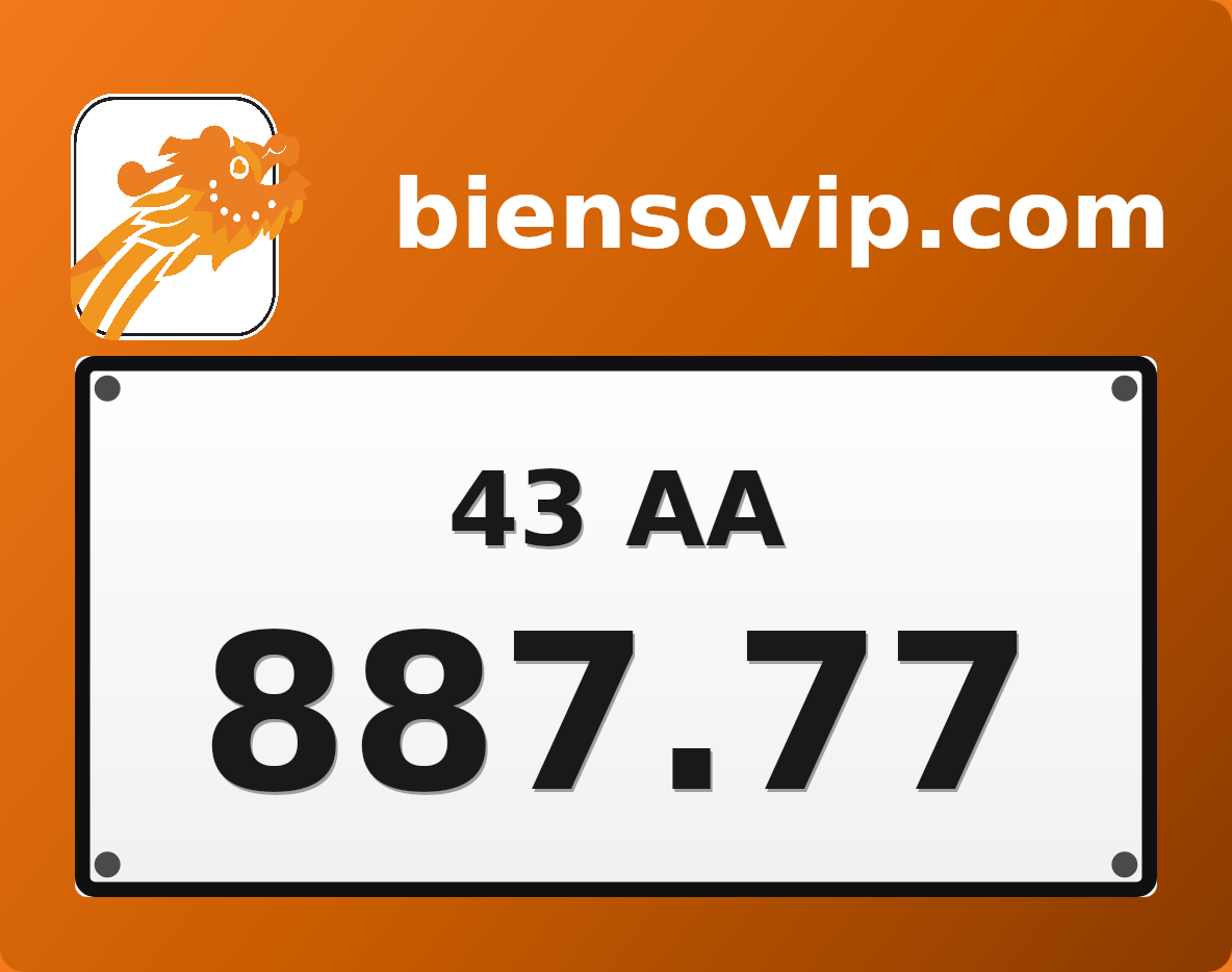 Biển số 43AA-887.77