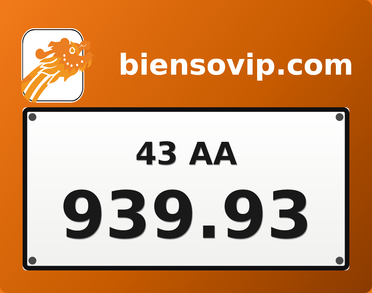 Biển số 43AA-939.93