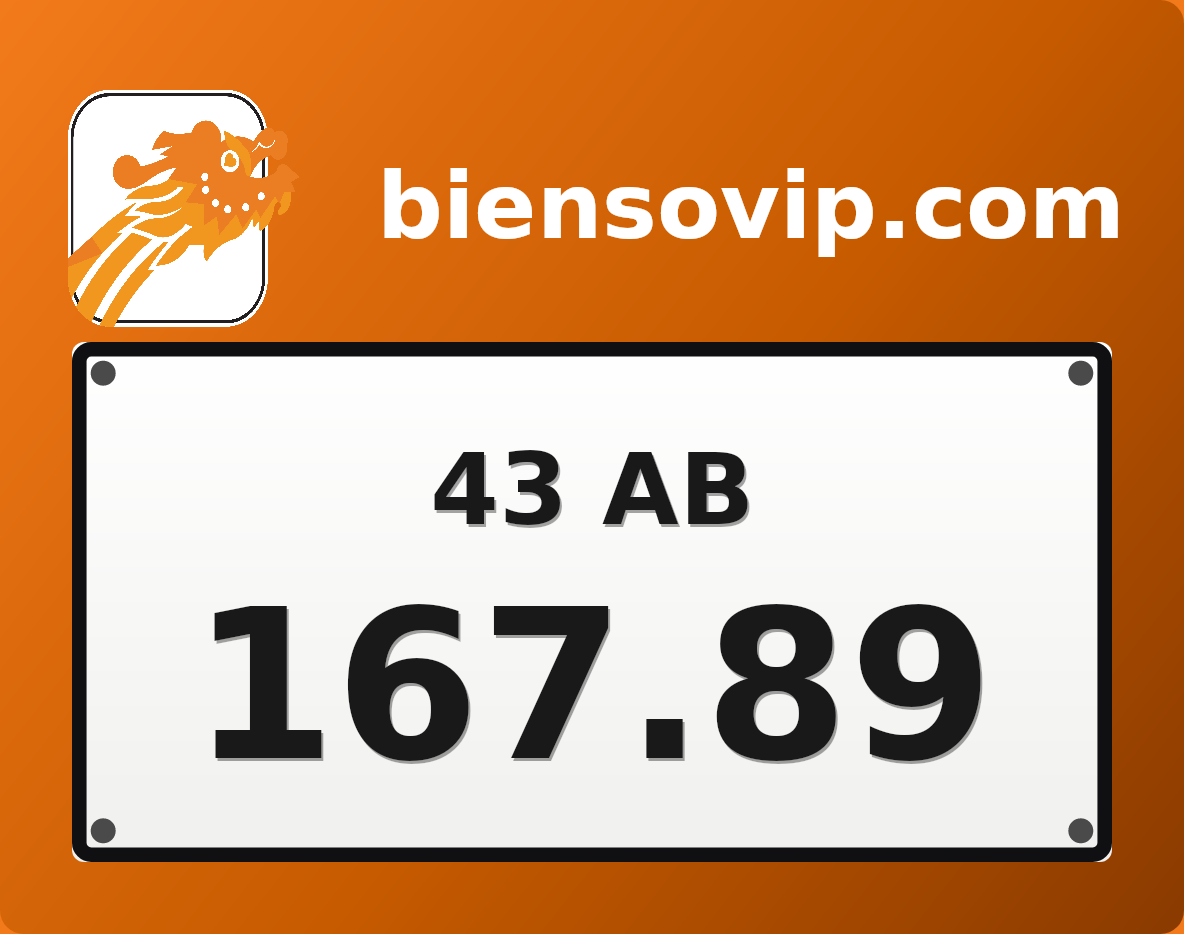 Biển số 43AB-167.89