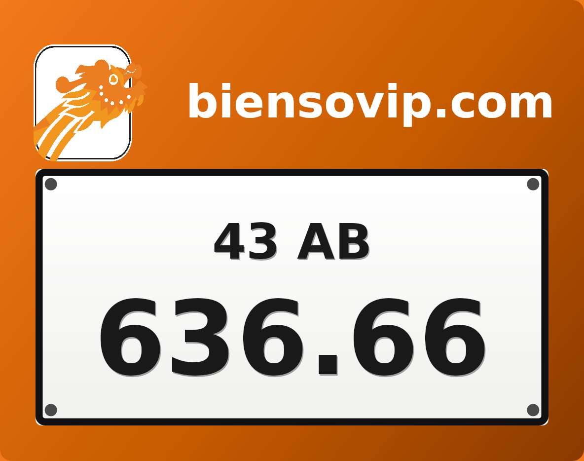 Biển số 43AB-636.66