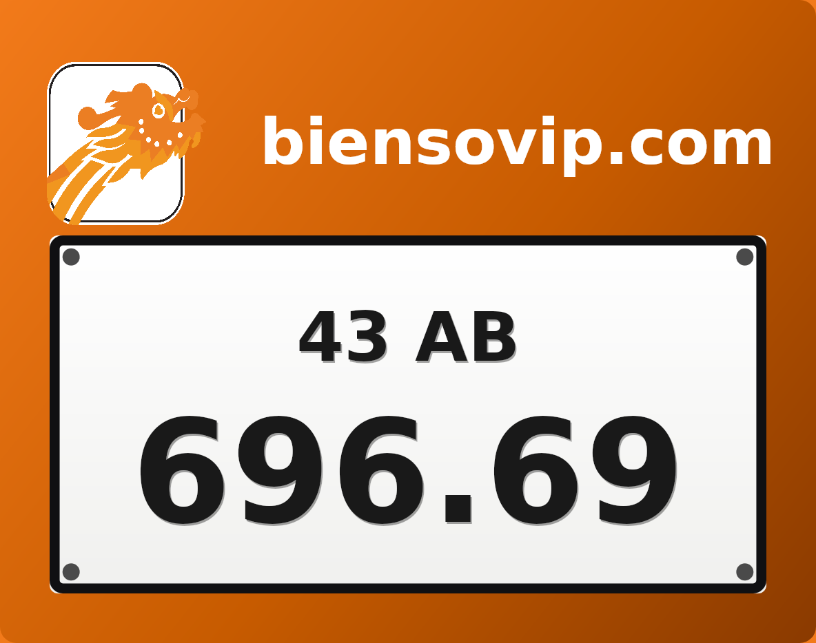 Biển số 43AB-696.69