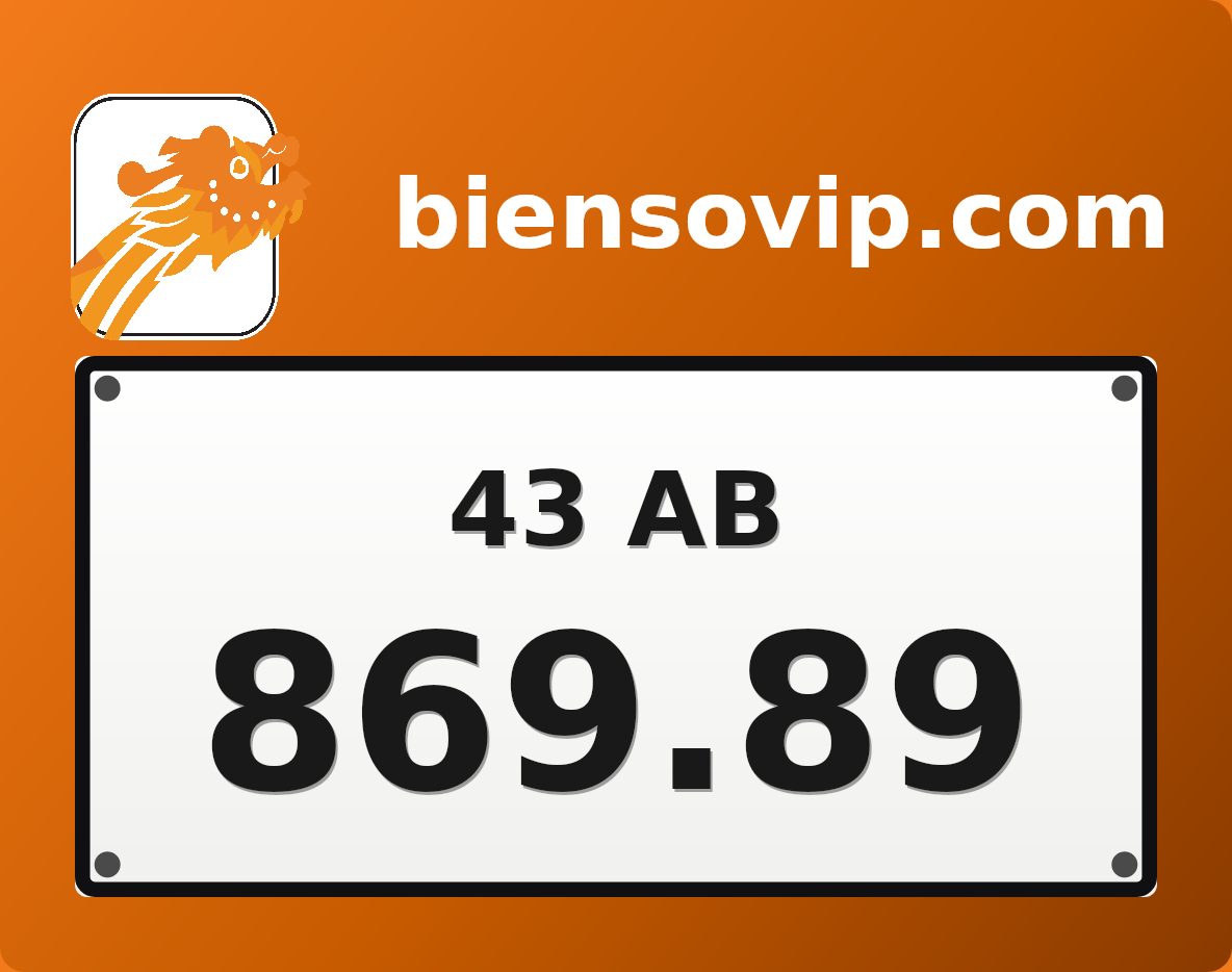 Biển số 43AB-869.89