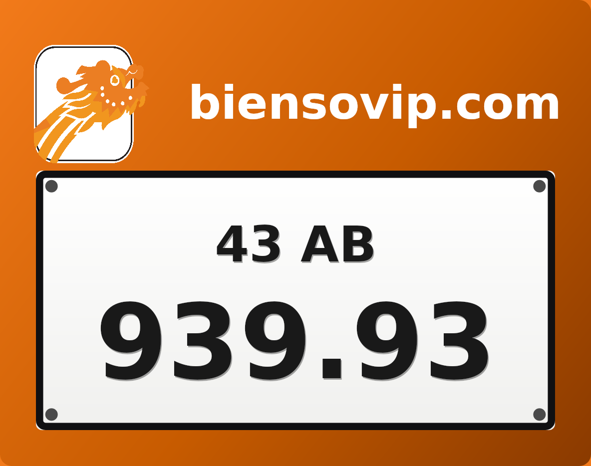 Biển số 43AB-939.93
