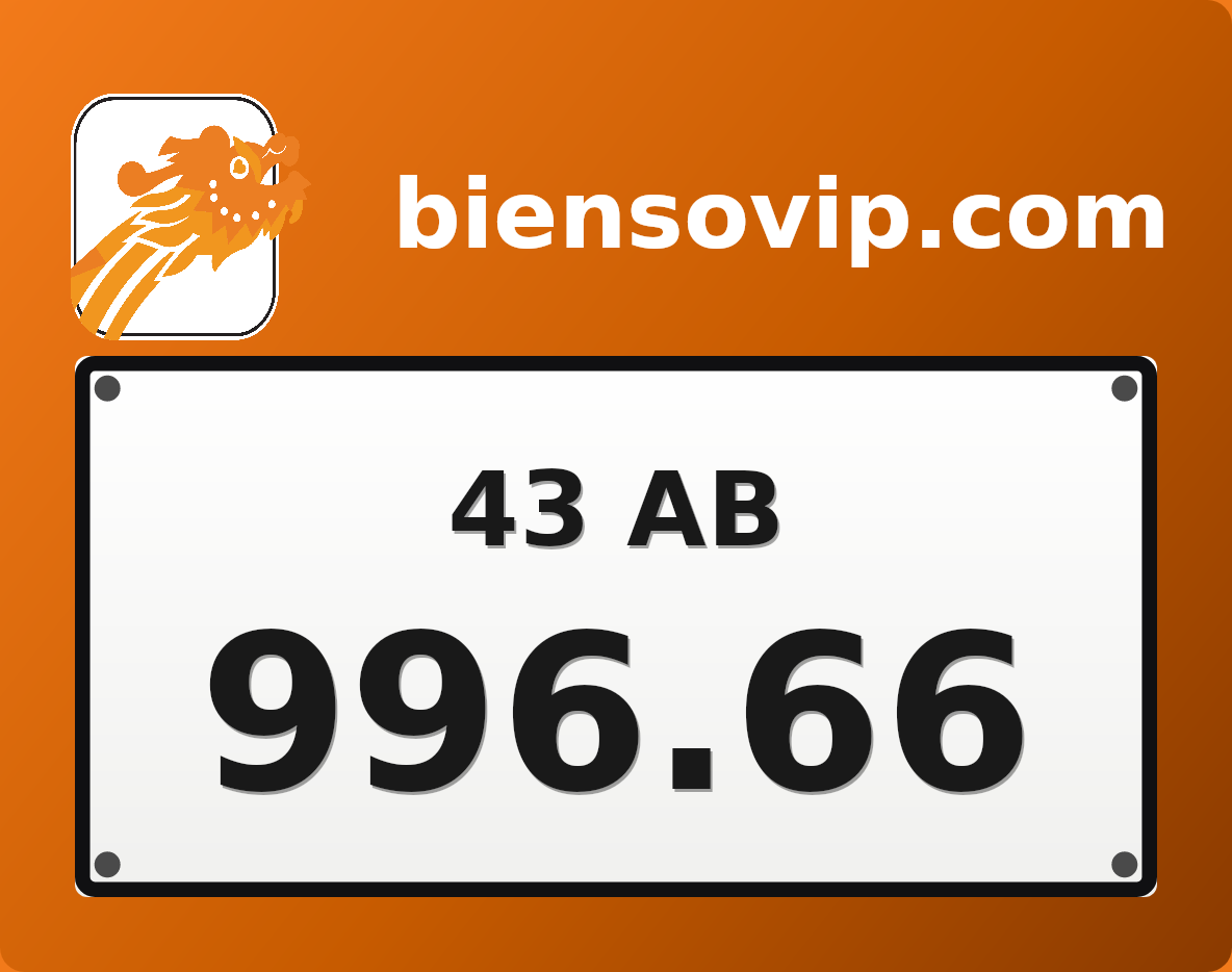 Biển số 43AB-996.66